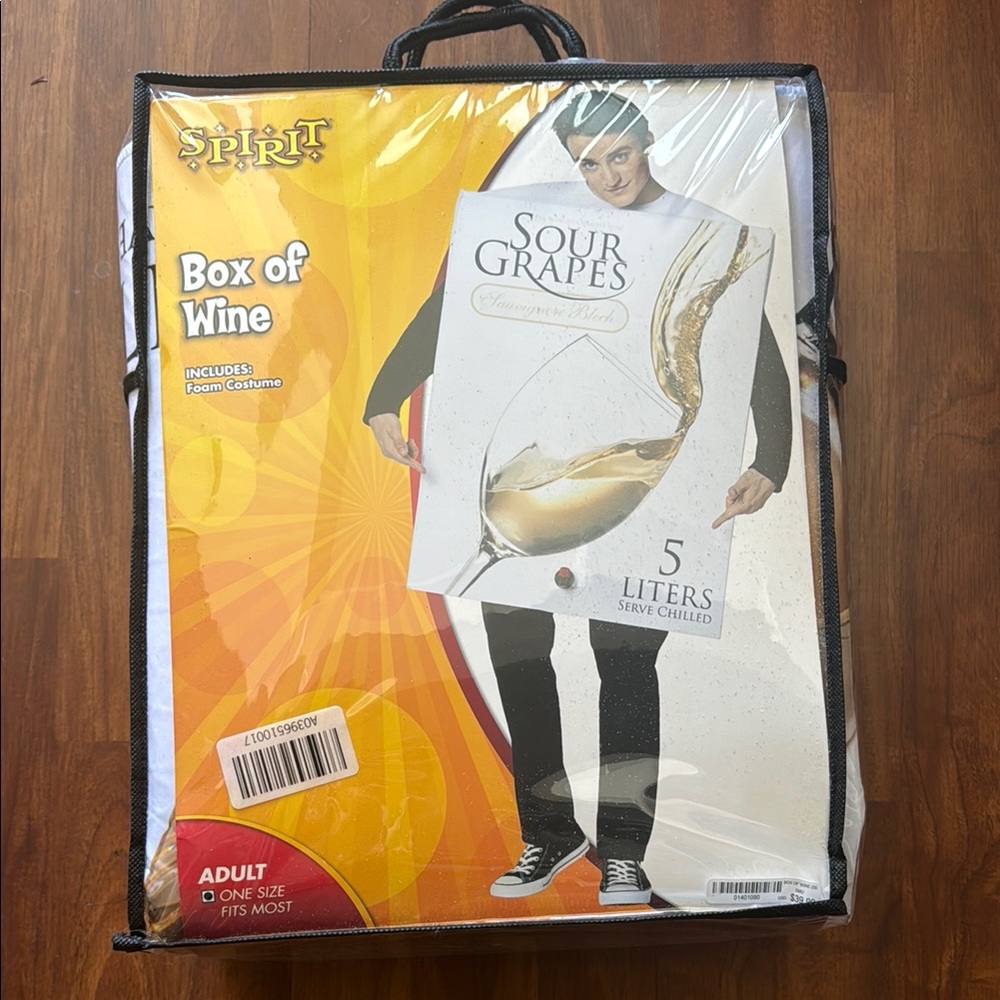 Spirit Box of Wine Costume